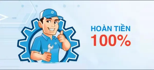 Hoàn tiền 100% nếu không hài lòng
